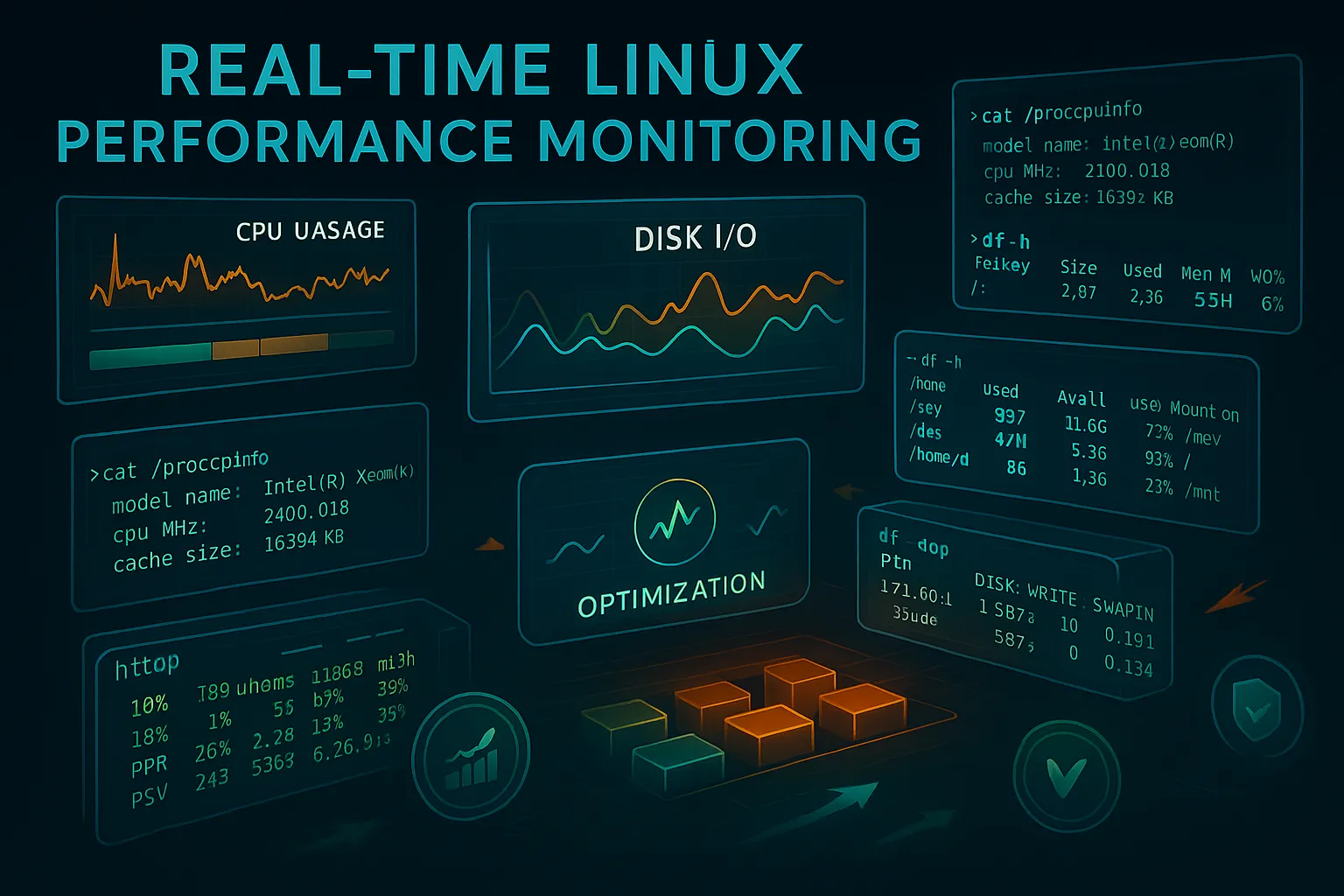 Linux Performance Monitoring and Optimization: sar, iostat, vmstat and Beyond